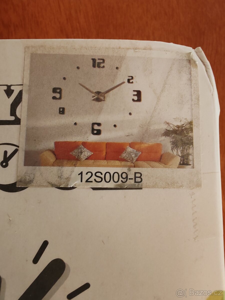 Nalepovací nástěnné hodiny - 2