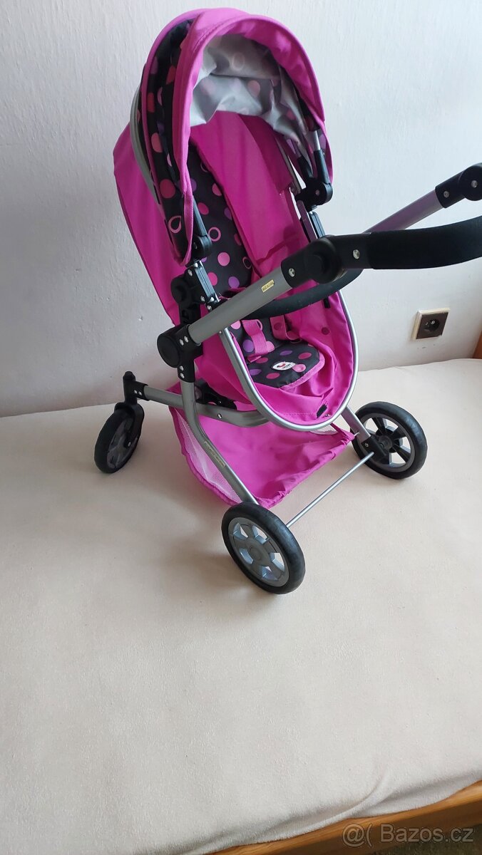 Kočárek pro panenky + panenky - 2
