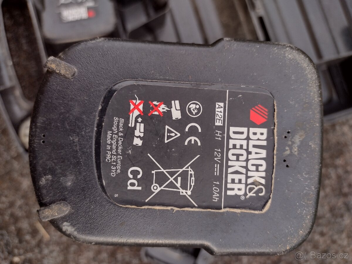 Aku vrtací šroubovák Black&Decker - 2