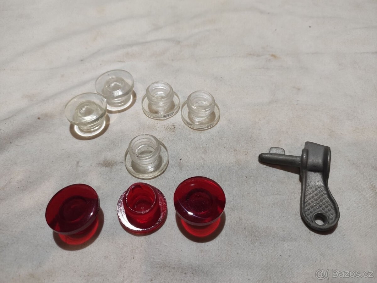 Zadní světlo odrážka žárovka kontrolka IŽ49 IŽ350 DKW - 2