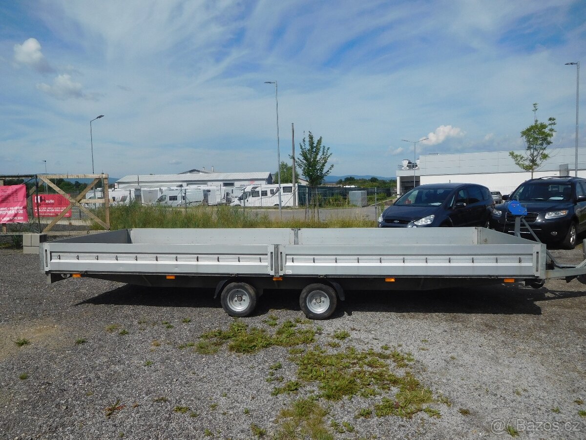 Přívěsný Vozík Nákladní Valníkový Dvouosý, Maro M 36, 30 D