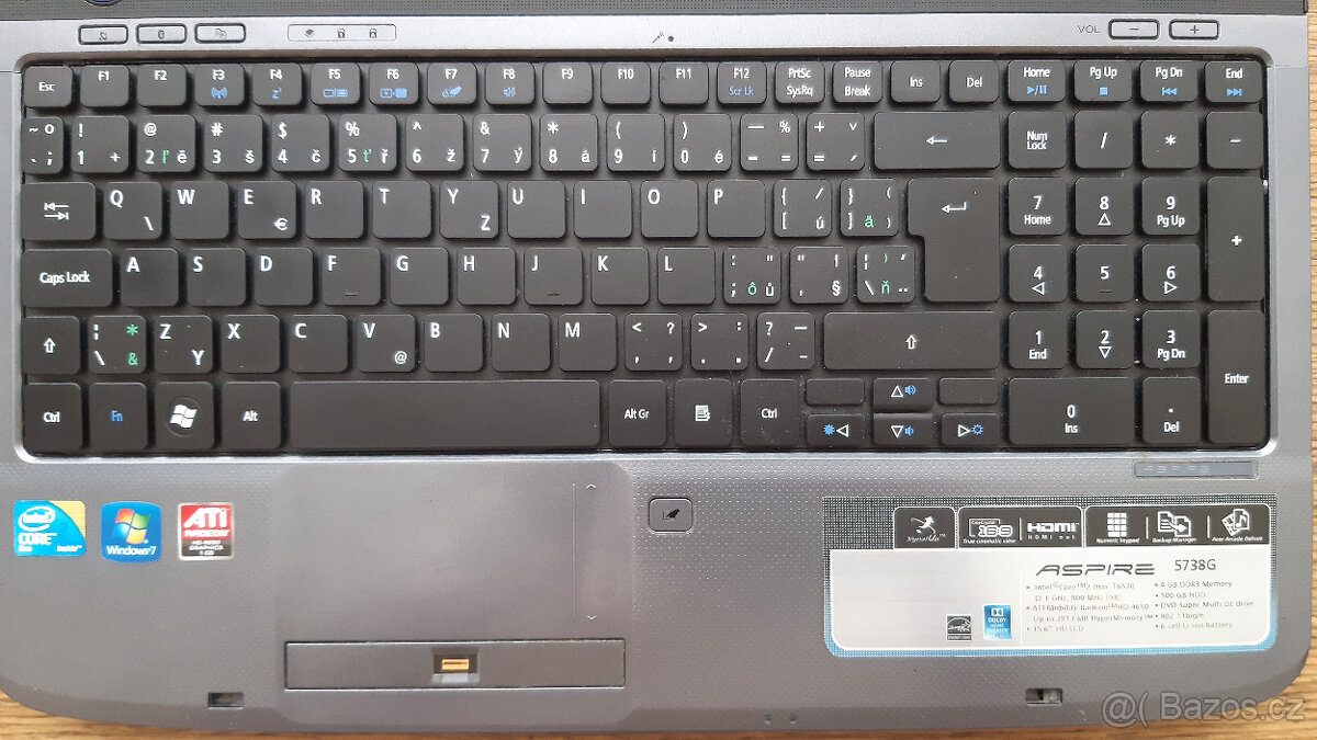 Notebook Acer Aspire 5738G - 2