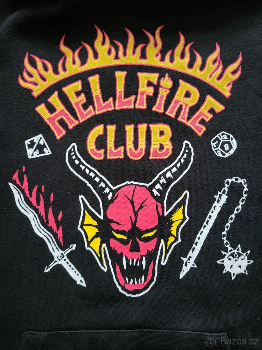 Mikina Stranger Things - Hellfire Club - 2