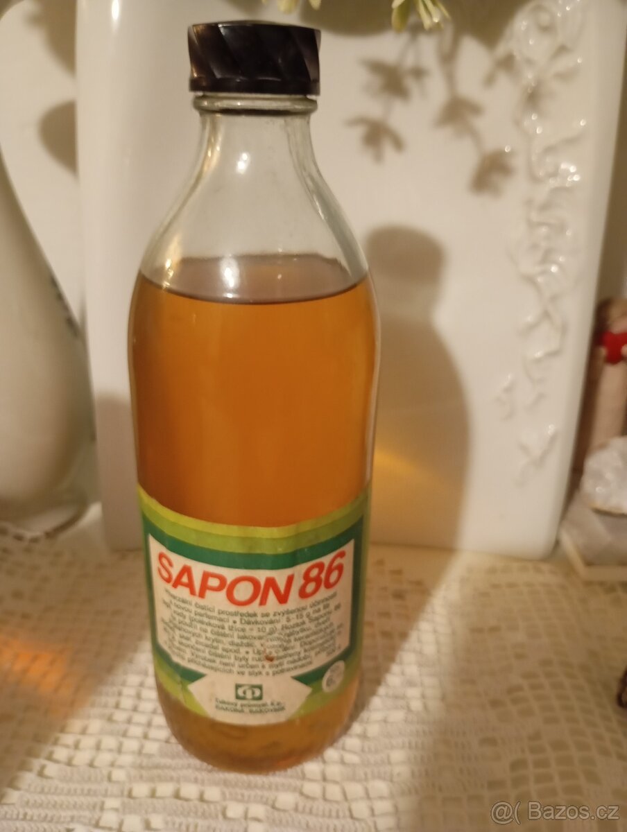 Retro čistící prostředek, kus - 2