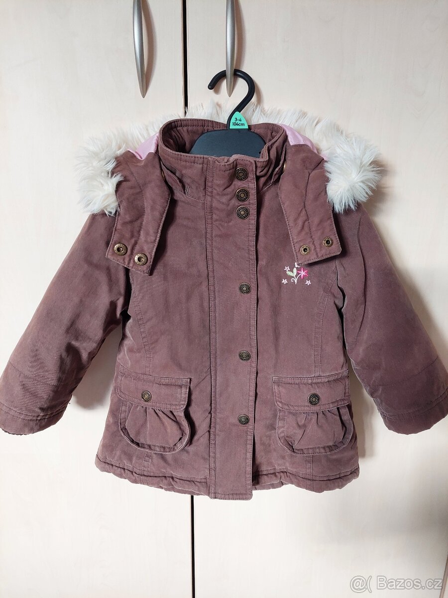 Dětská zimní bunda vel. 92 - 2