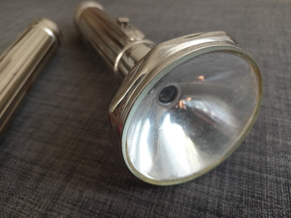 Stará ruční svítilna DAMON - 2