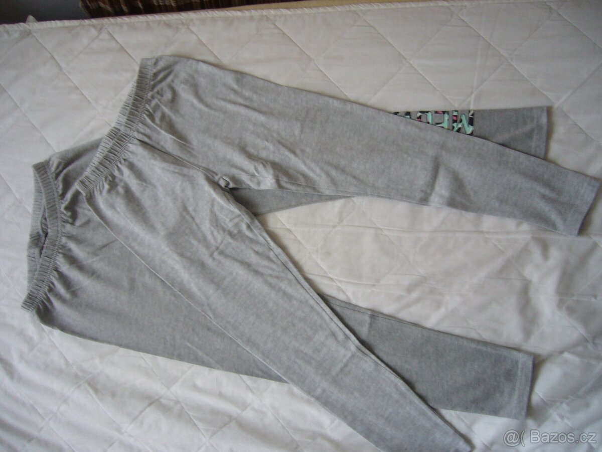 Prodám dvoje dívčí legíny - 2