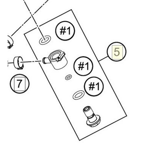 KTM EXC tpi vývod paliva - 2