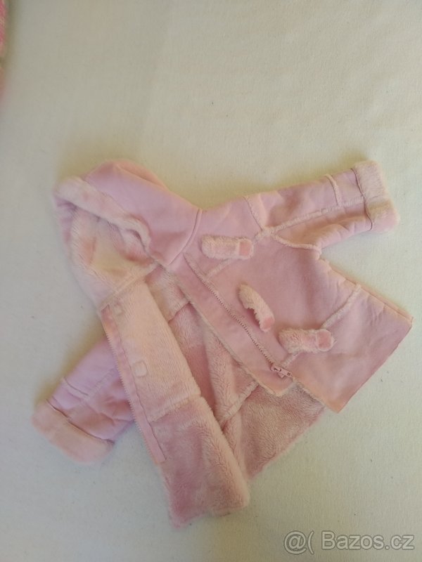 Dívčí/dětský kožíšek růžový - 2