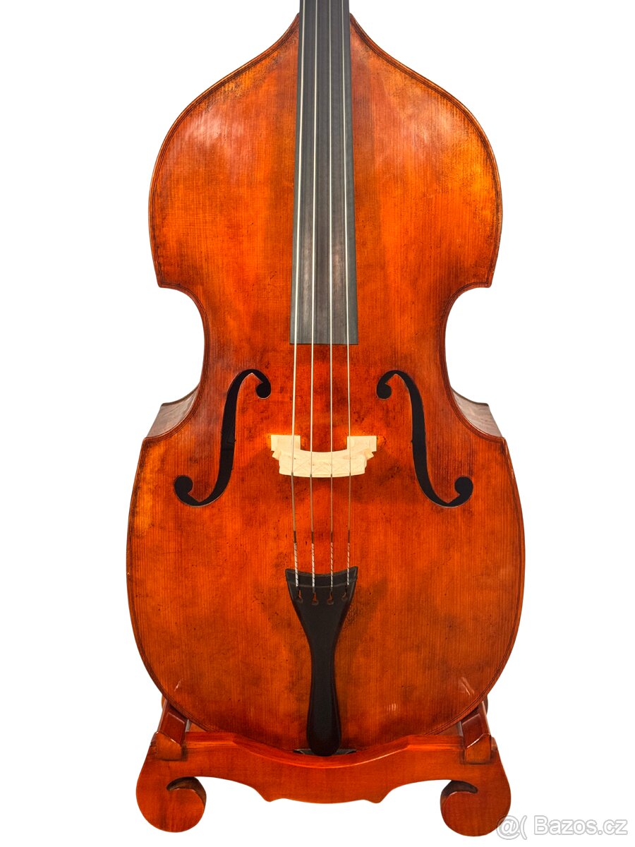 Mistrovský kontrabas 3/4 - model Pedrazzini - 2