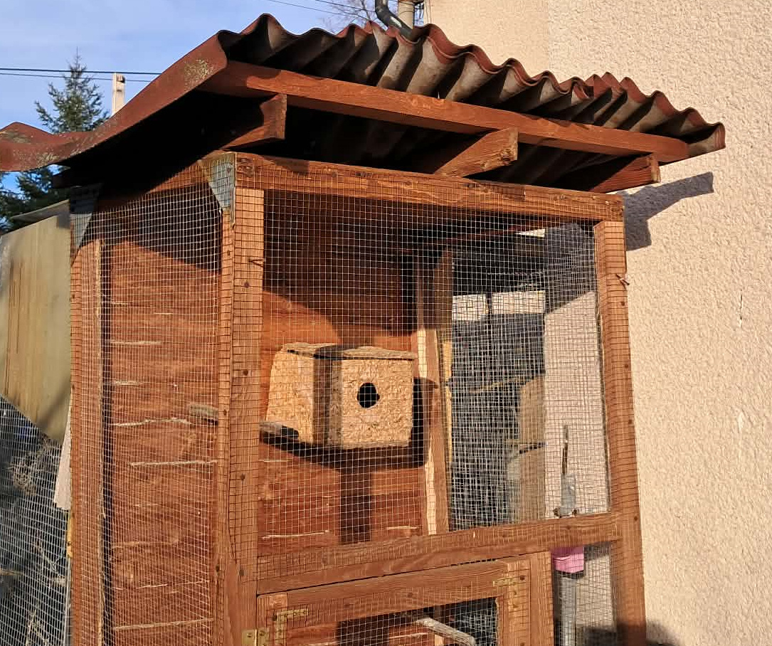 Voliera 2 x 1 x 0,7 metru - 2