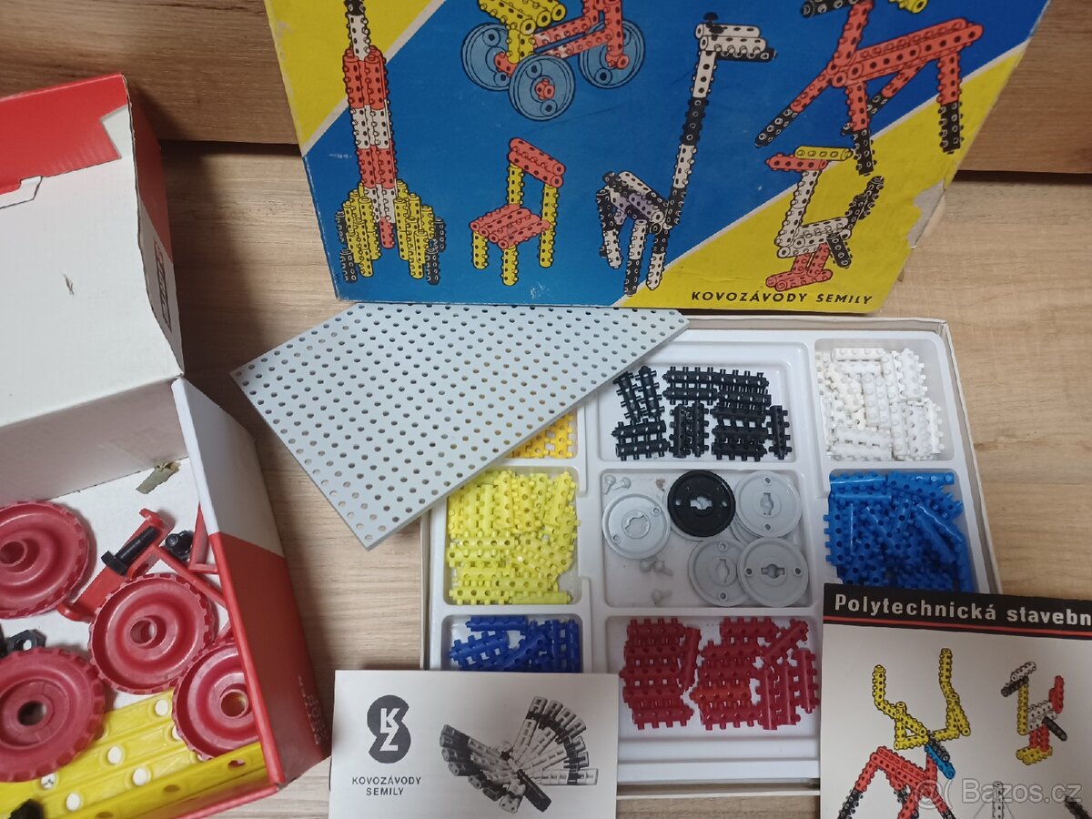 Mix stavebnice retro - 2