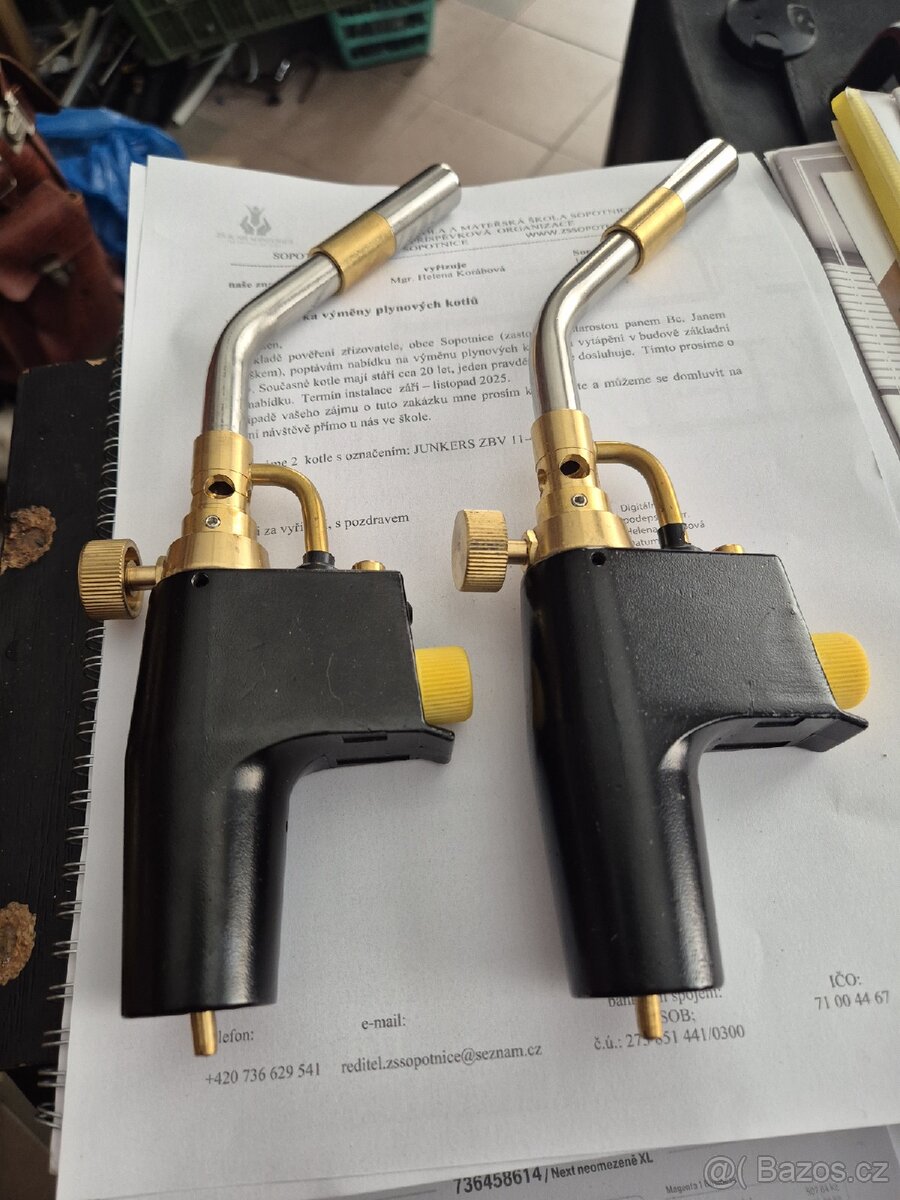 PB hořáky na pájení - 2