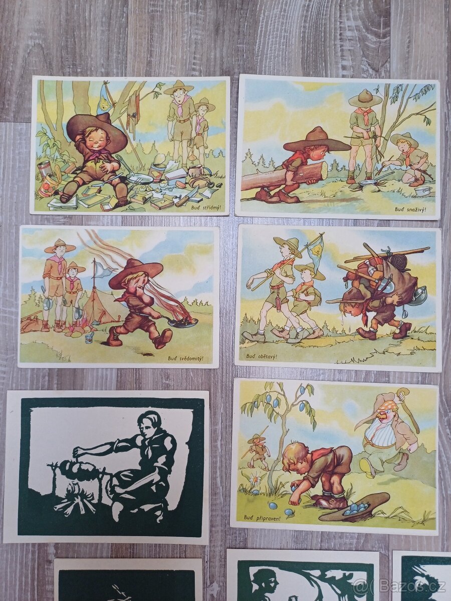 Staré pohledy Junácké - 2