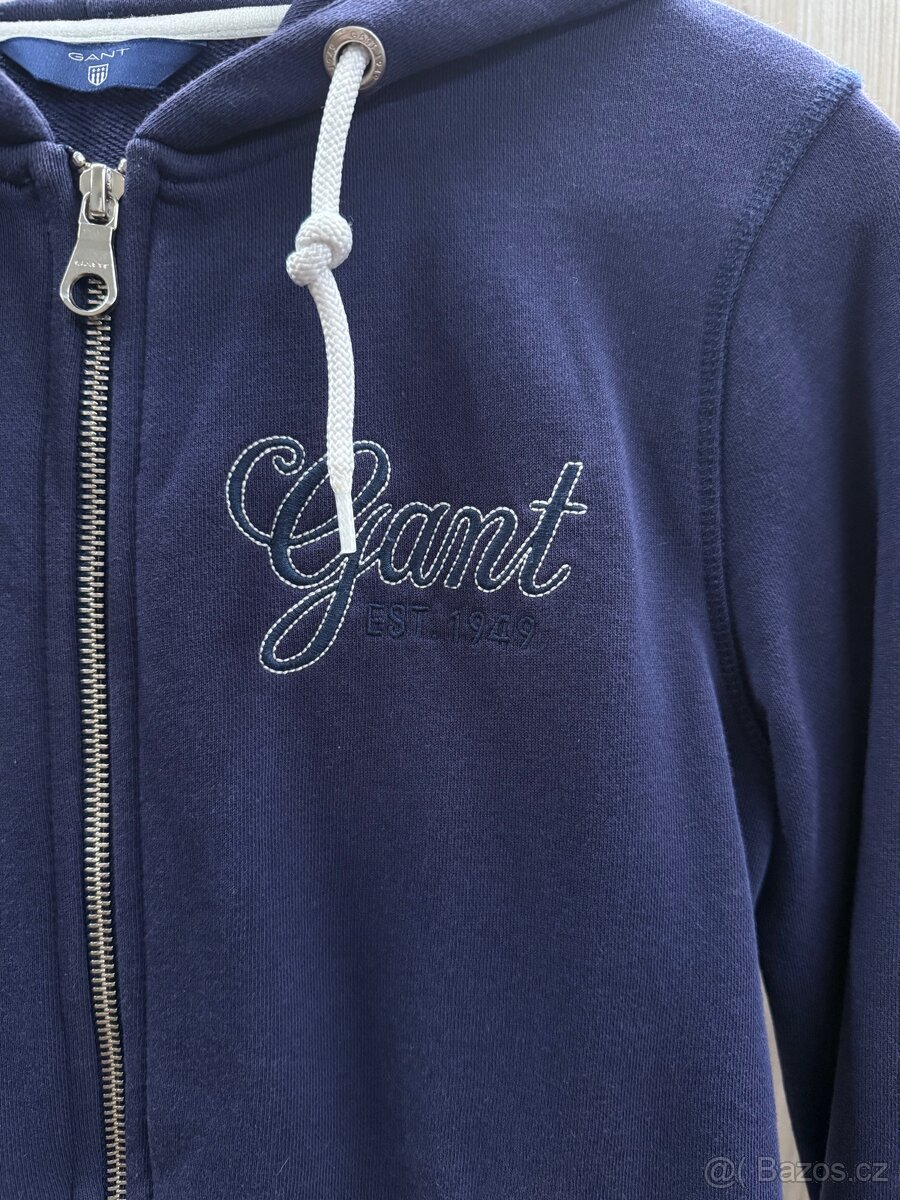 Gant tmavě modrá mikina - 2