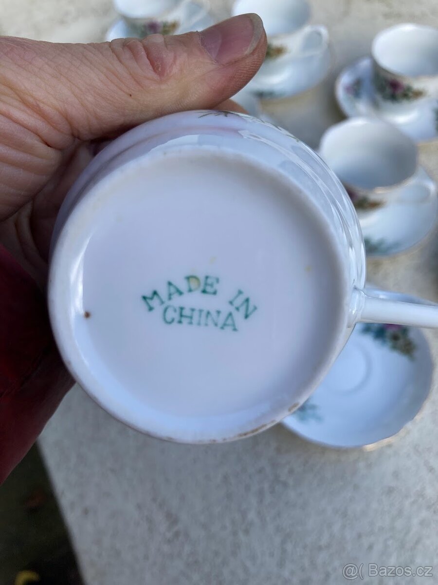 SADA ŠÁLKŮ - PORCELÁN CHINA - 2