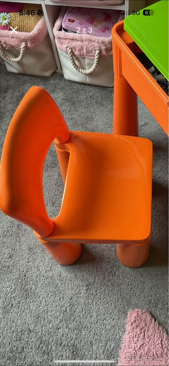 Dětský stolek se židličkama - 2