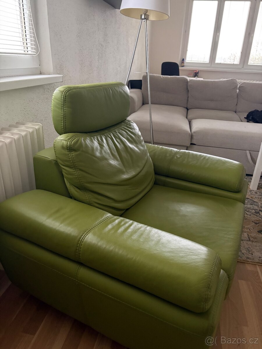 Velké kožené křeslo - 2