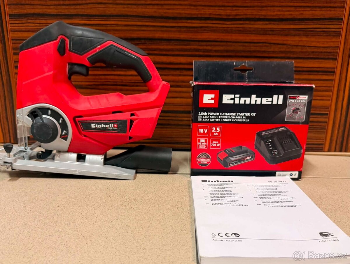 AKU PŘÍMOČARÁ PILA EINHELL TE-JS 18/80 - 2