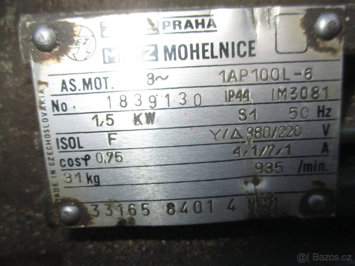 Elektromotor MEZ Mohelnice - 2