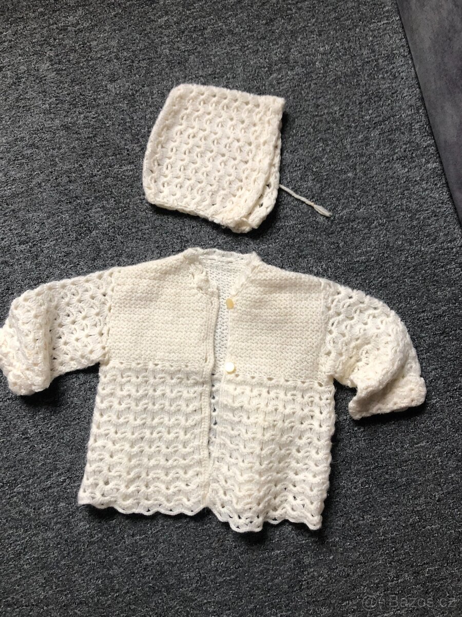 Retro kojenecké soupravy,kombinézka,Loana, kočárek - 2