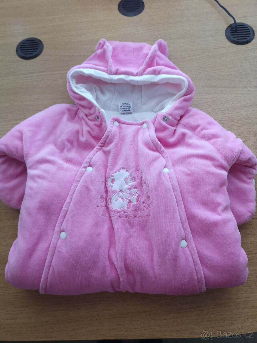 Kojenecké oblečení - dupačky, zatepl.kalhoty, overal, trika. - 2