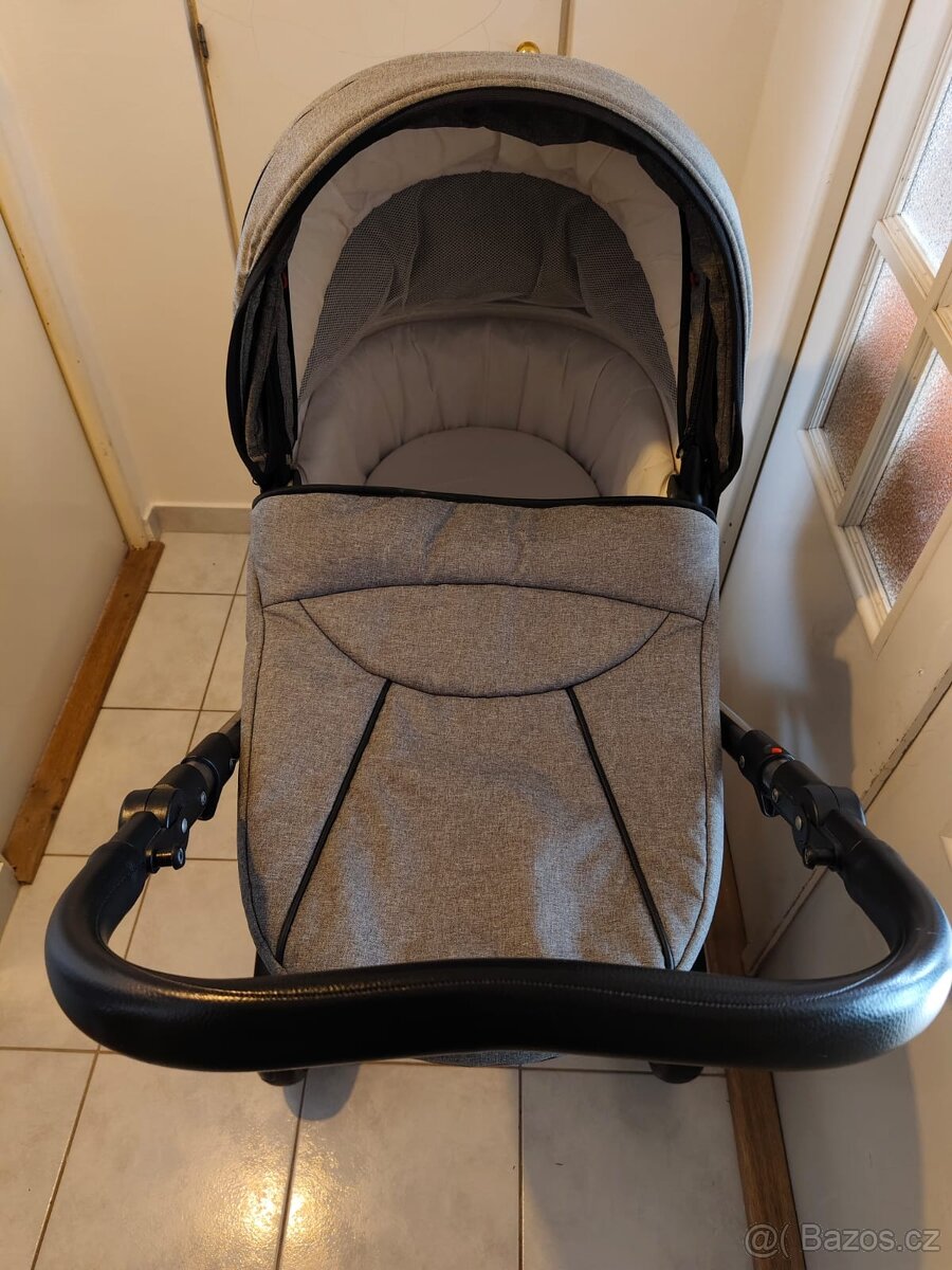 Kočárek Dorjan comfort dvojkombinace + vajíčko Cybex Aton 5 - 2