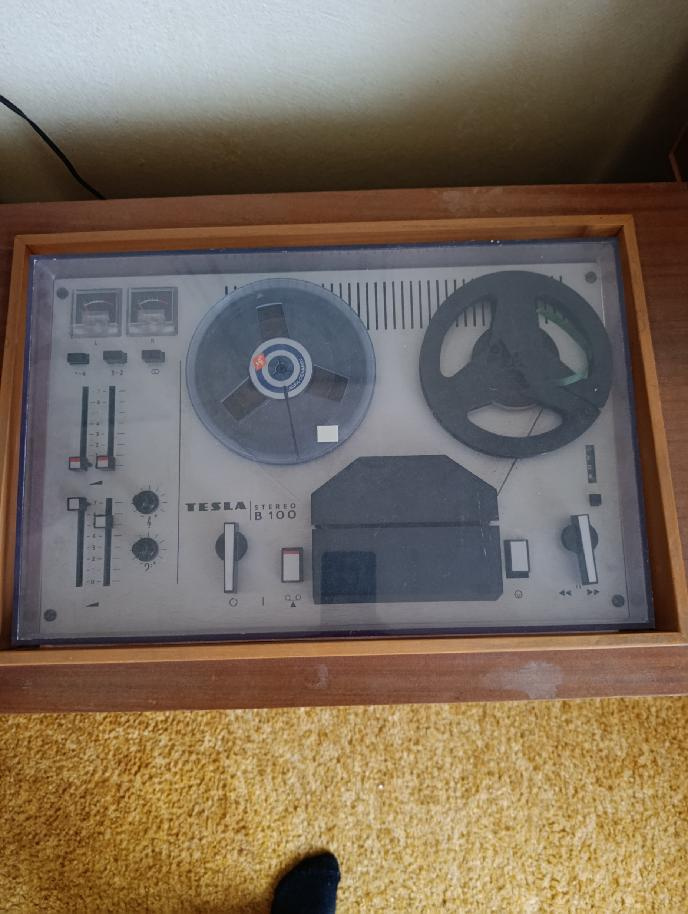 Prodám kotoučový magnetofon Tesla B100 Stereo - 2