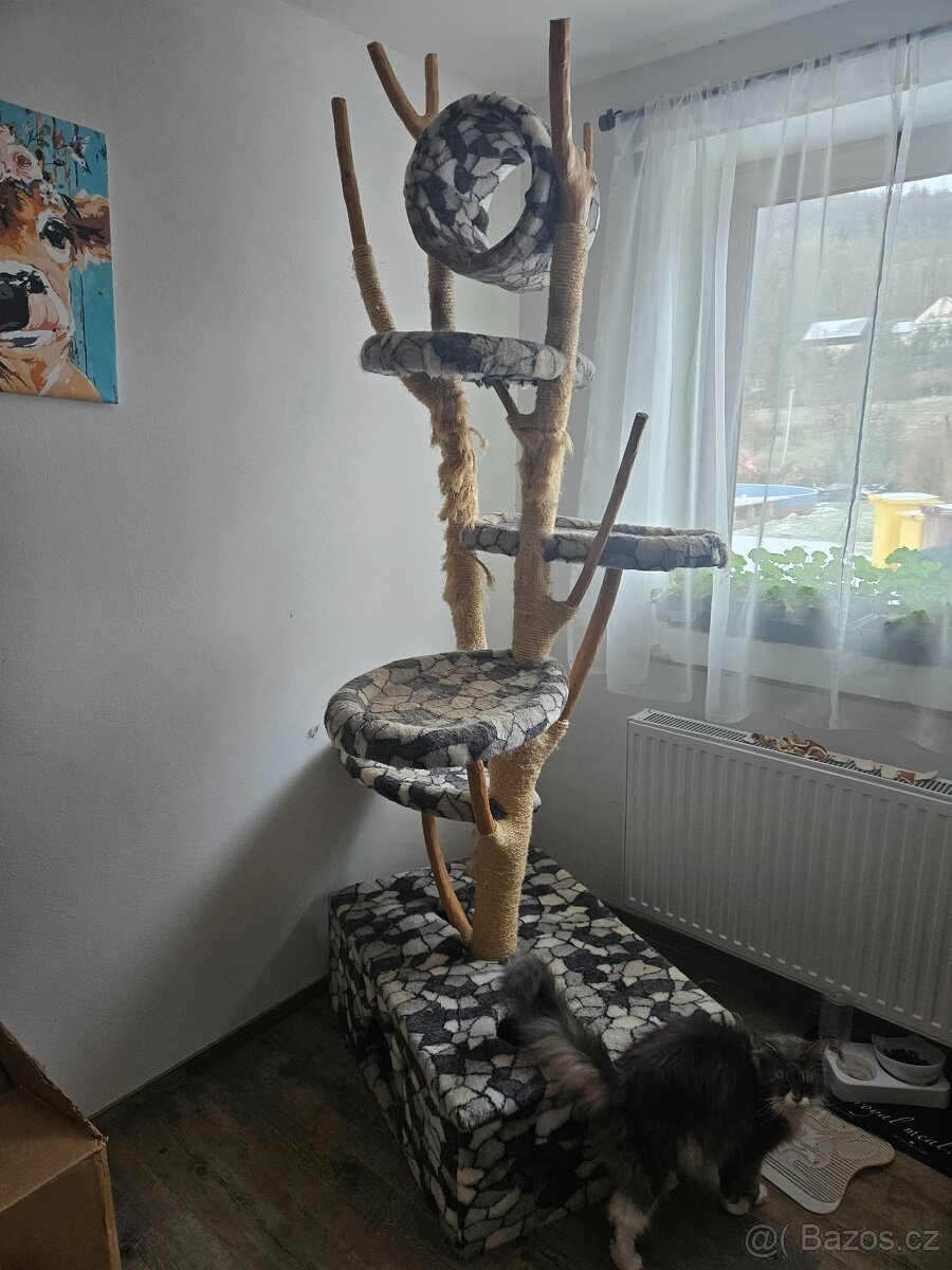 Kočičí strom, škrabadlo pro kočky - 2
