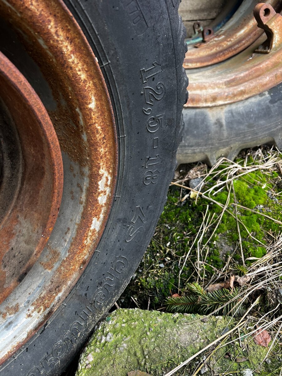 Kola s Pneu 12,5-18 - 2