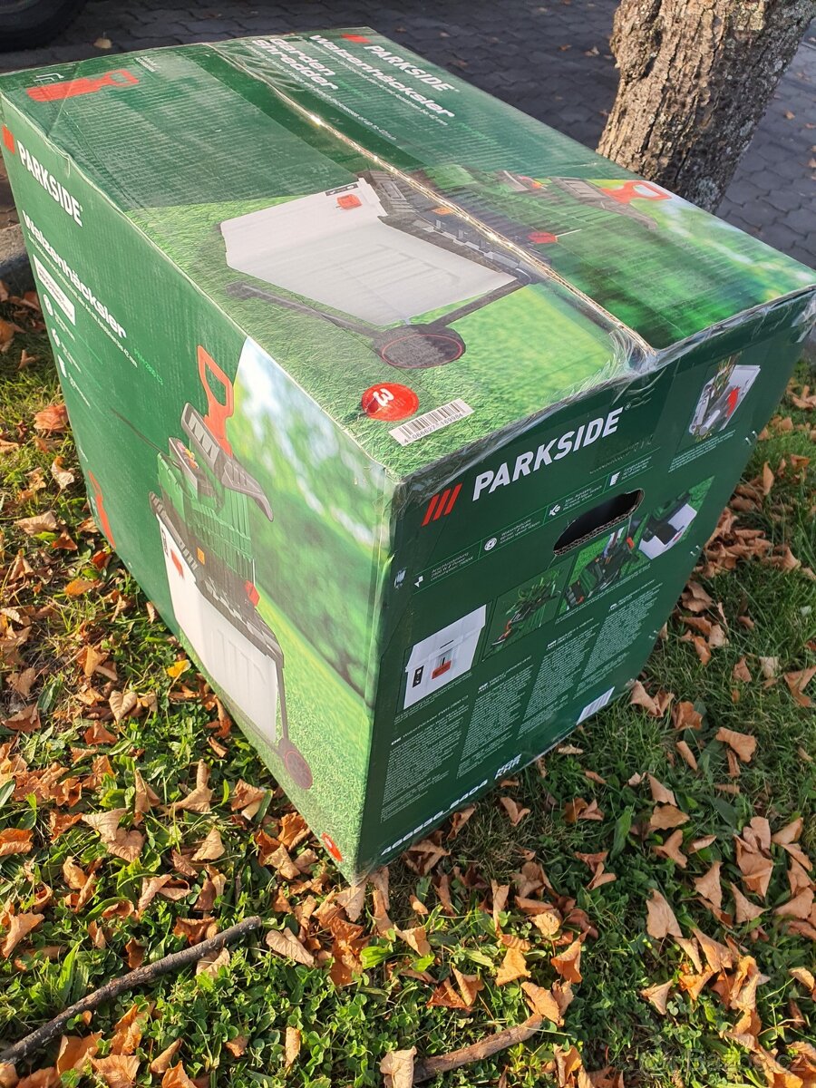 NOVÝ VÝKONNÝ zahradní drtič Parkside 2800w - 2