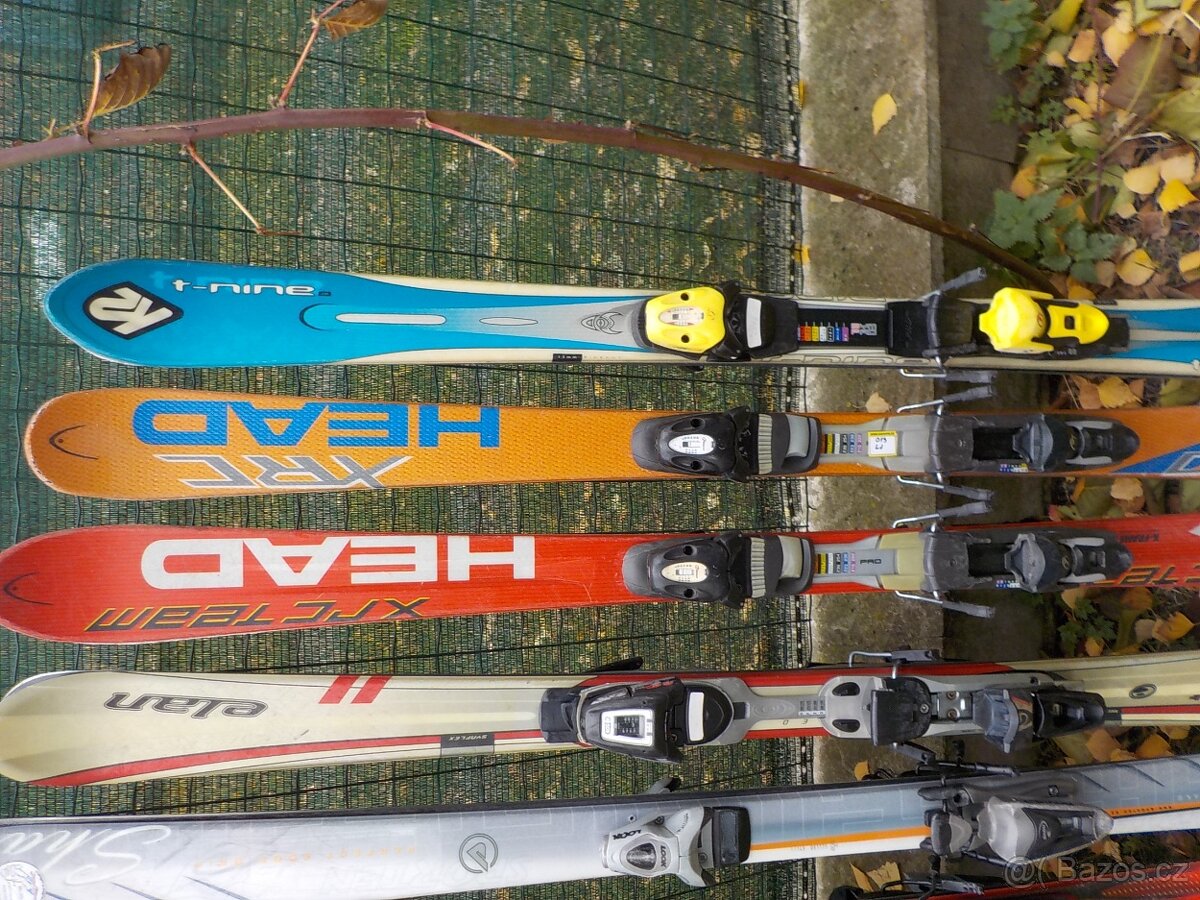 Carving.lyže 142,148,150,158,163,168+boty+hole - 2