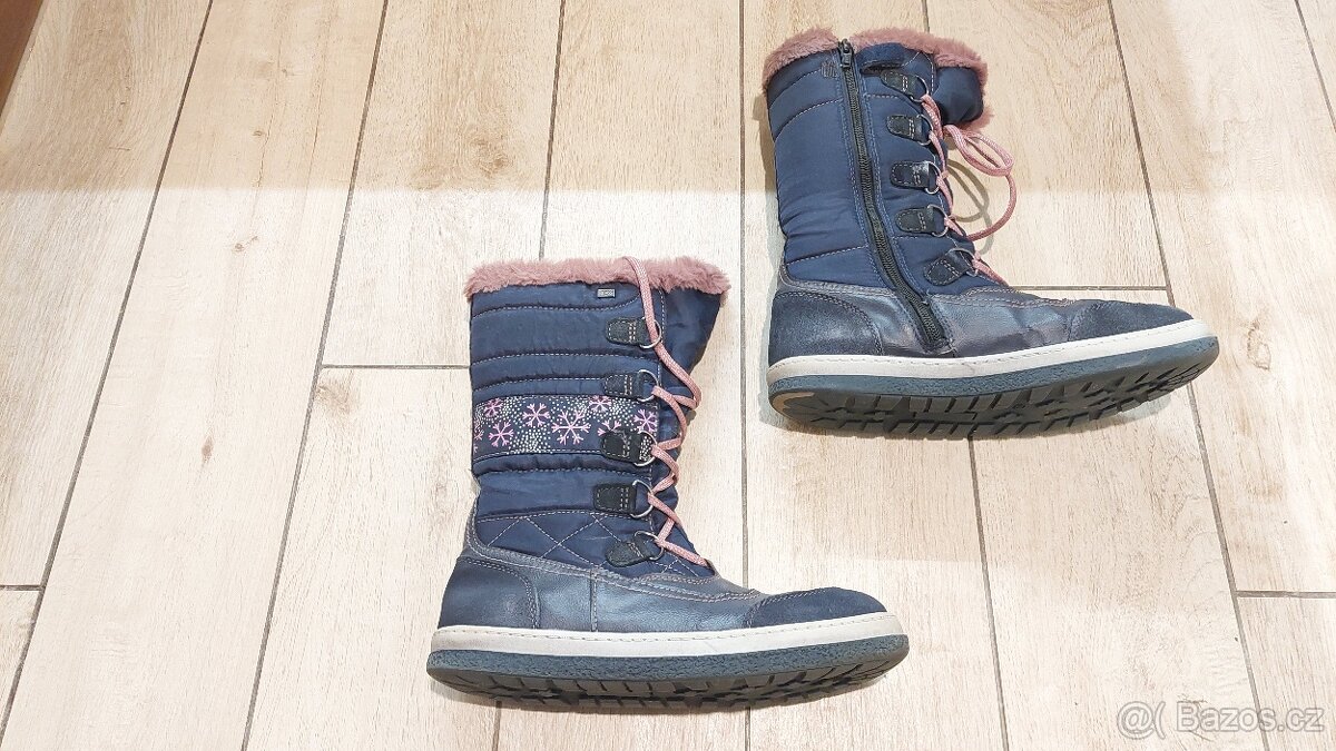 Dívčí zimní boty s membránou, vel. 39, zn. Lurchi - 2