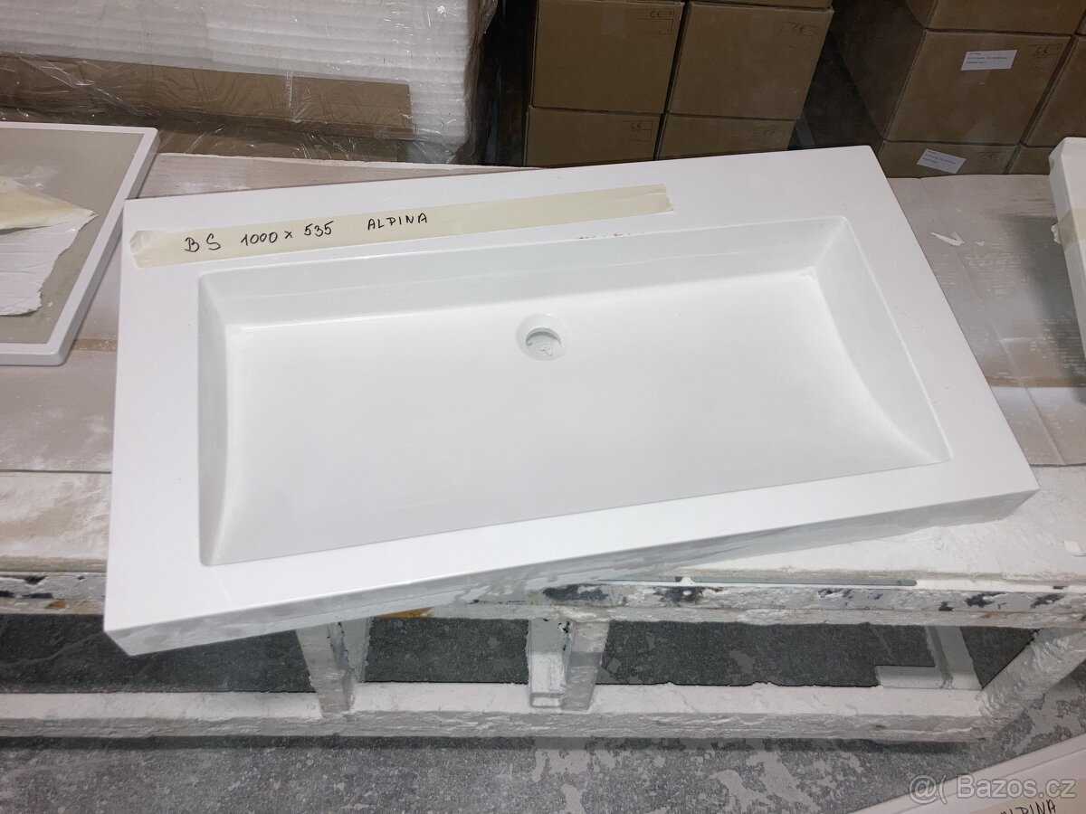 Umyvadla z litého mramoru - NOVÁ - 2