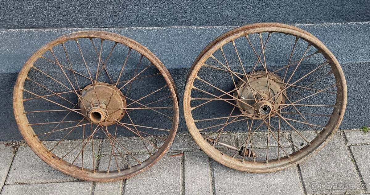 Manet 90 kola predné a zadné - 2