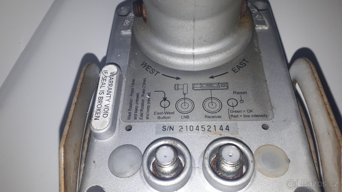 Satelitní motor, natáčecí zařízení satelitní antény - 2