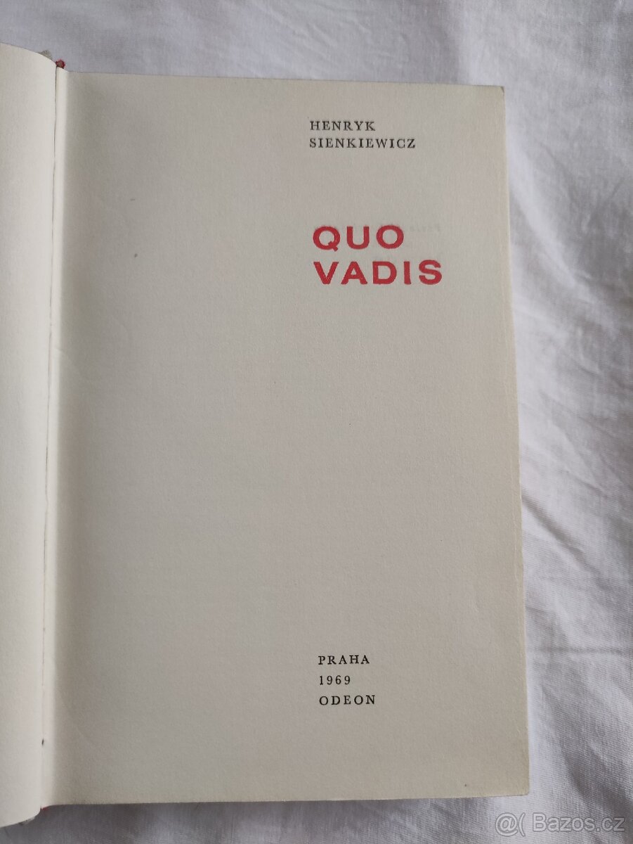 QUO VADIS - Henryk Sienkiewicz - 2