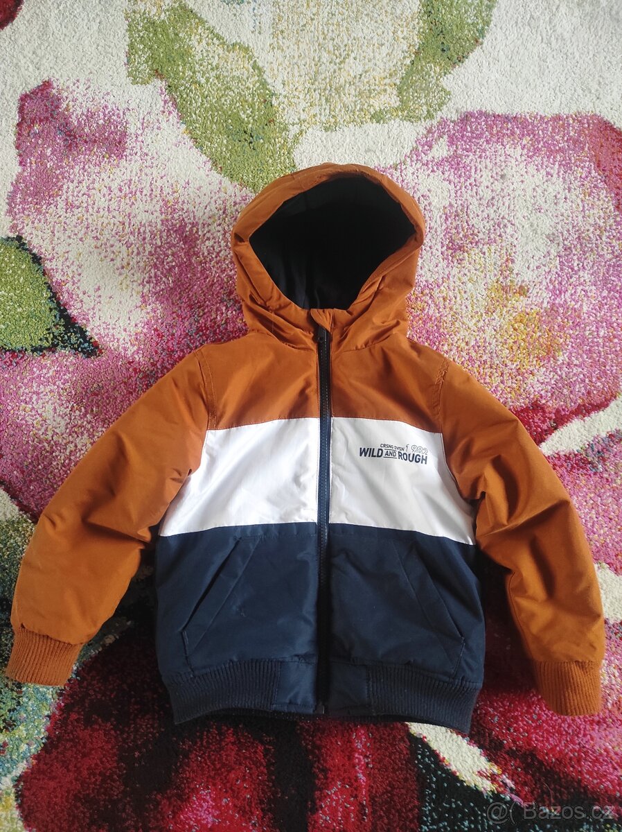 Zimní dětská bunda velikost 98 - 2
