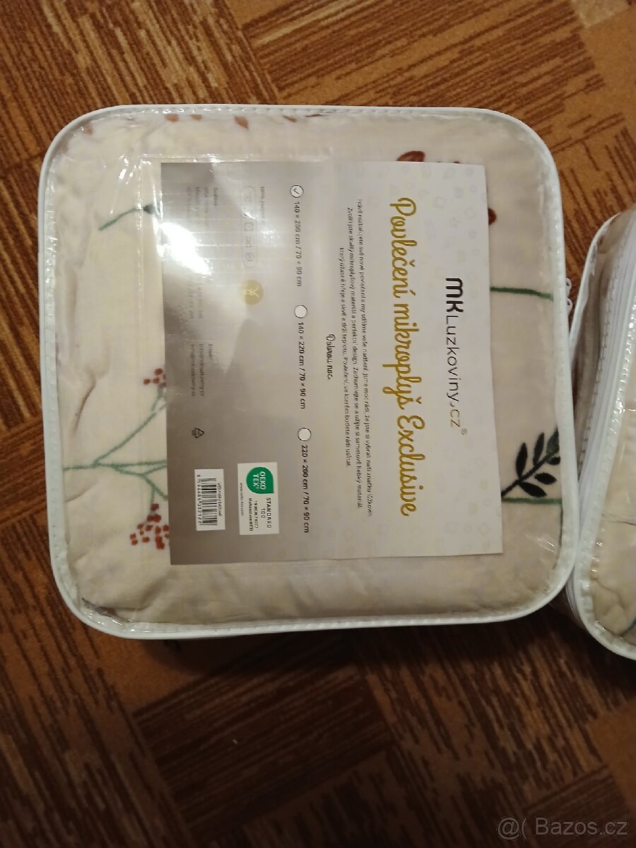 Nové povlečení mikroplyš. - 2