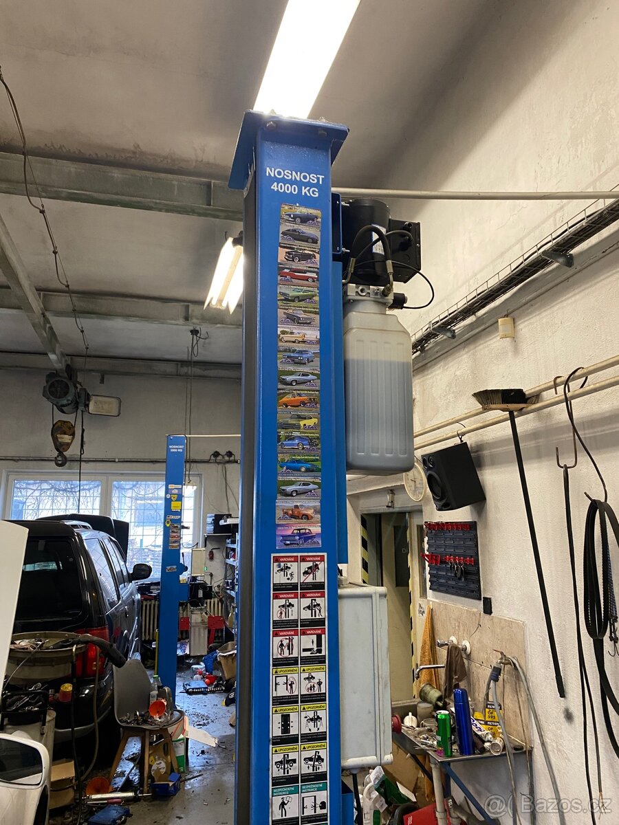 Dvousloupový zvedák 4,2 t PROFI - 2