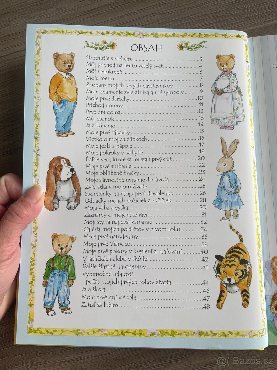 Kniha/Zápisník/Deník Narodilo sa nám bábätko - 2