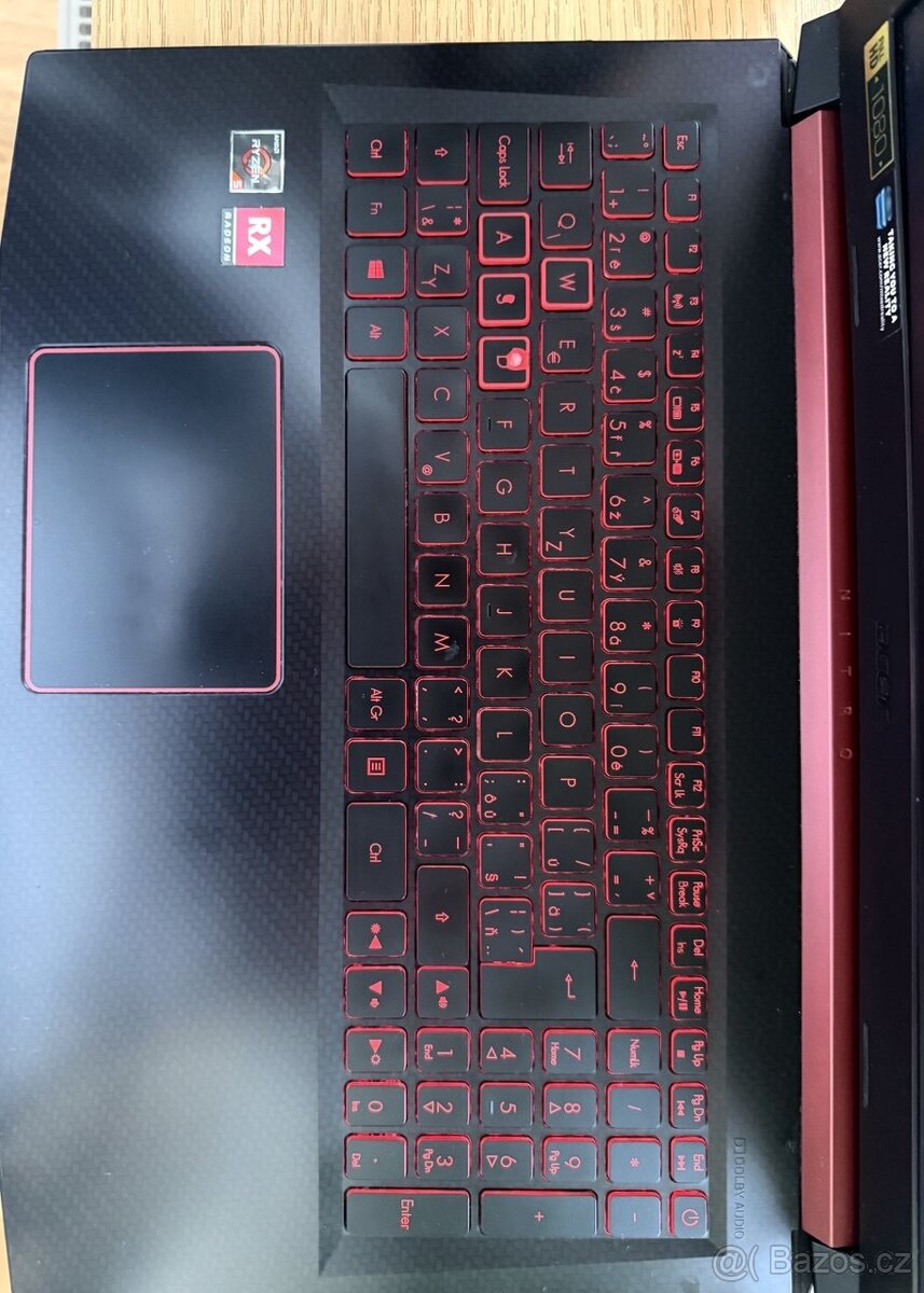 Prodám notebook Acer Nitro 5 AN515-42 - 2