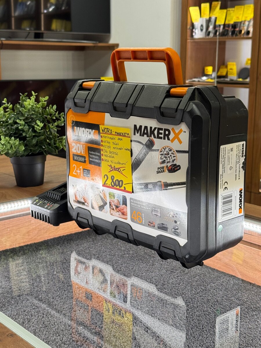 🛠️ Worx MakerX™ – modulární DIY sada | TOP stav ⭐ - 2