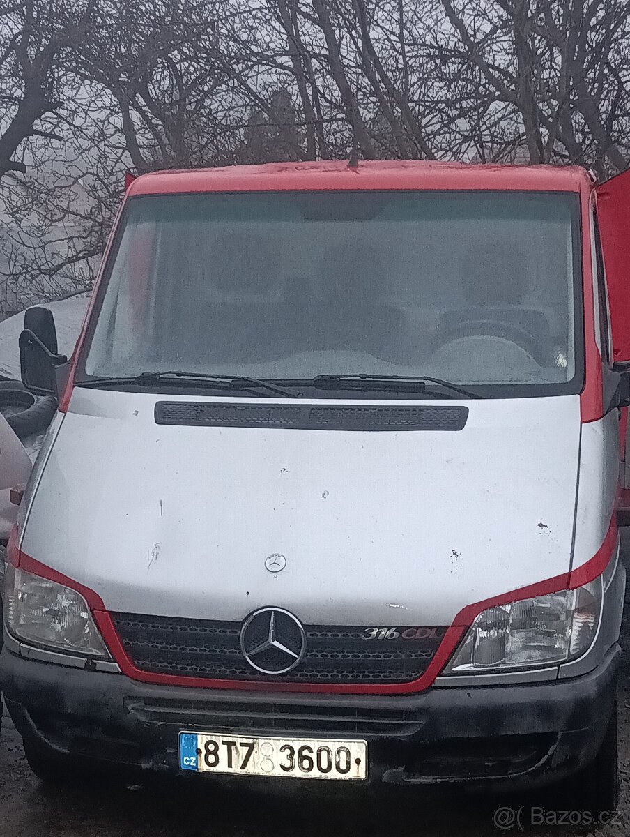 Sprinter 316 valník - 2