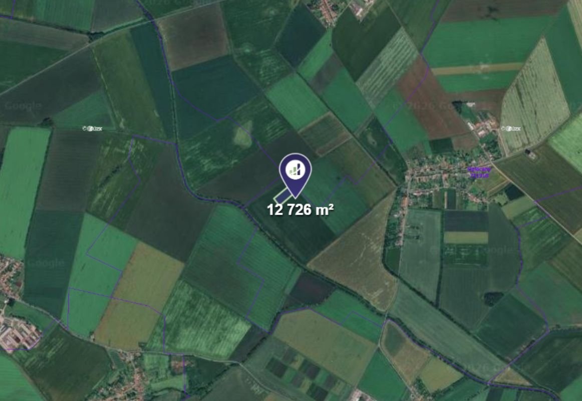 Prodej podílu 1/10 pole 1 273 m², Oplocany - 2