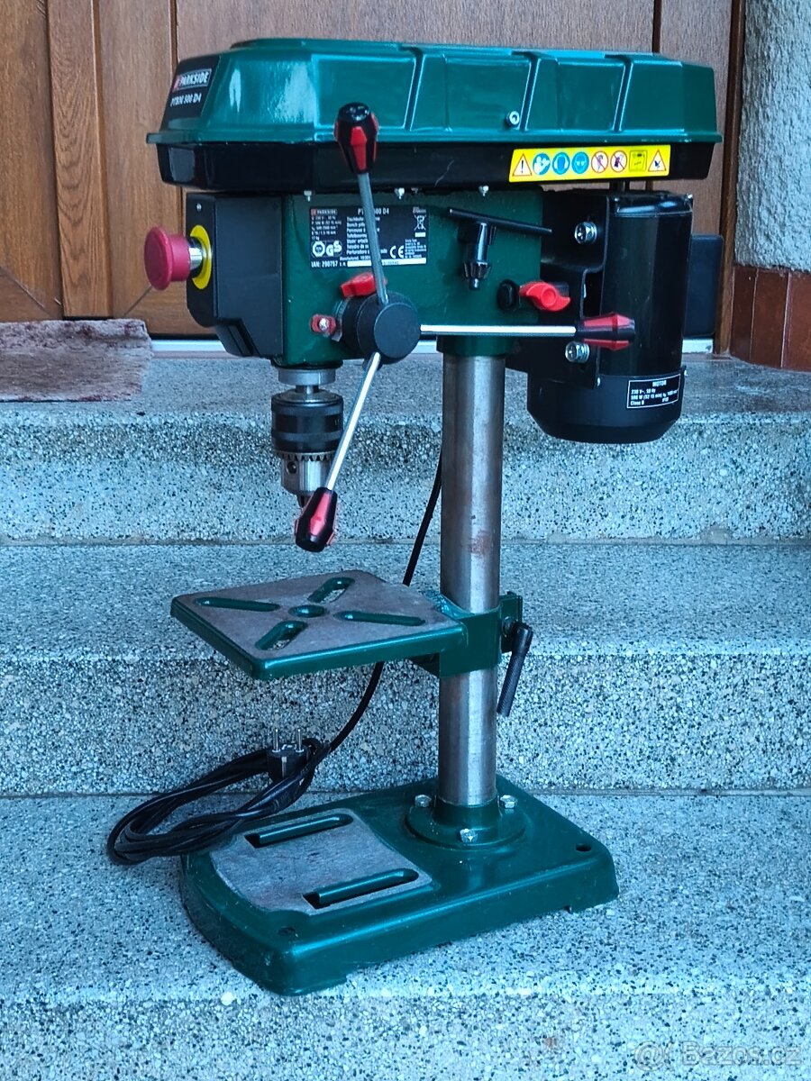Prodám Stolní vrtačku Parkside PTBM 500 E5 - 500 W. - 2