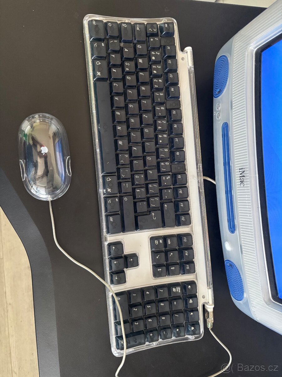 Apple iMac G3 Blueberry, Macintosh - funkční - 2