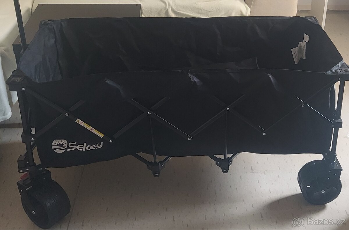 Skládací vozík xxl s brzdami - 2