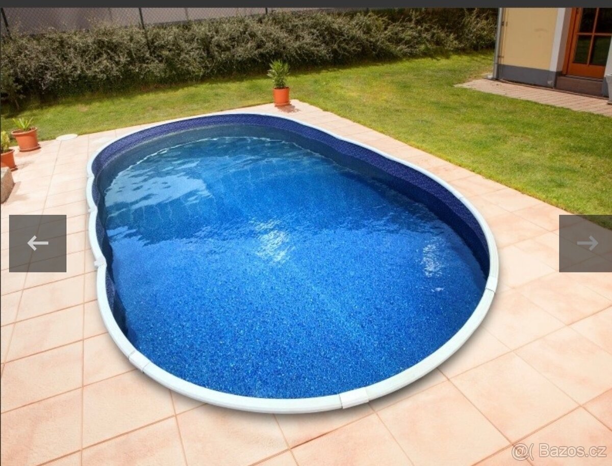 VAZÉN, FOLIE, SKIMMER 7,6x3,7x1,2 m - 2