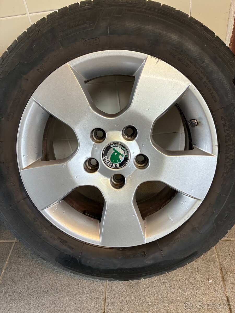 Alu kola 15" Škoda Octavia 2 5x112 mm - 2